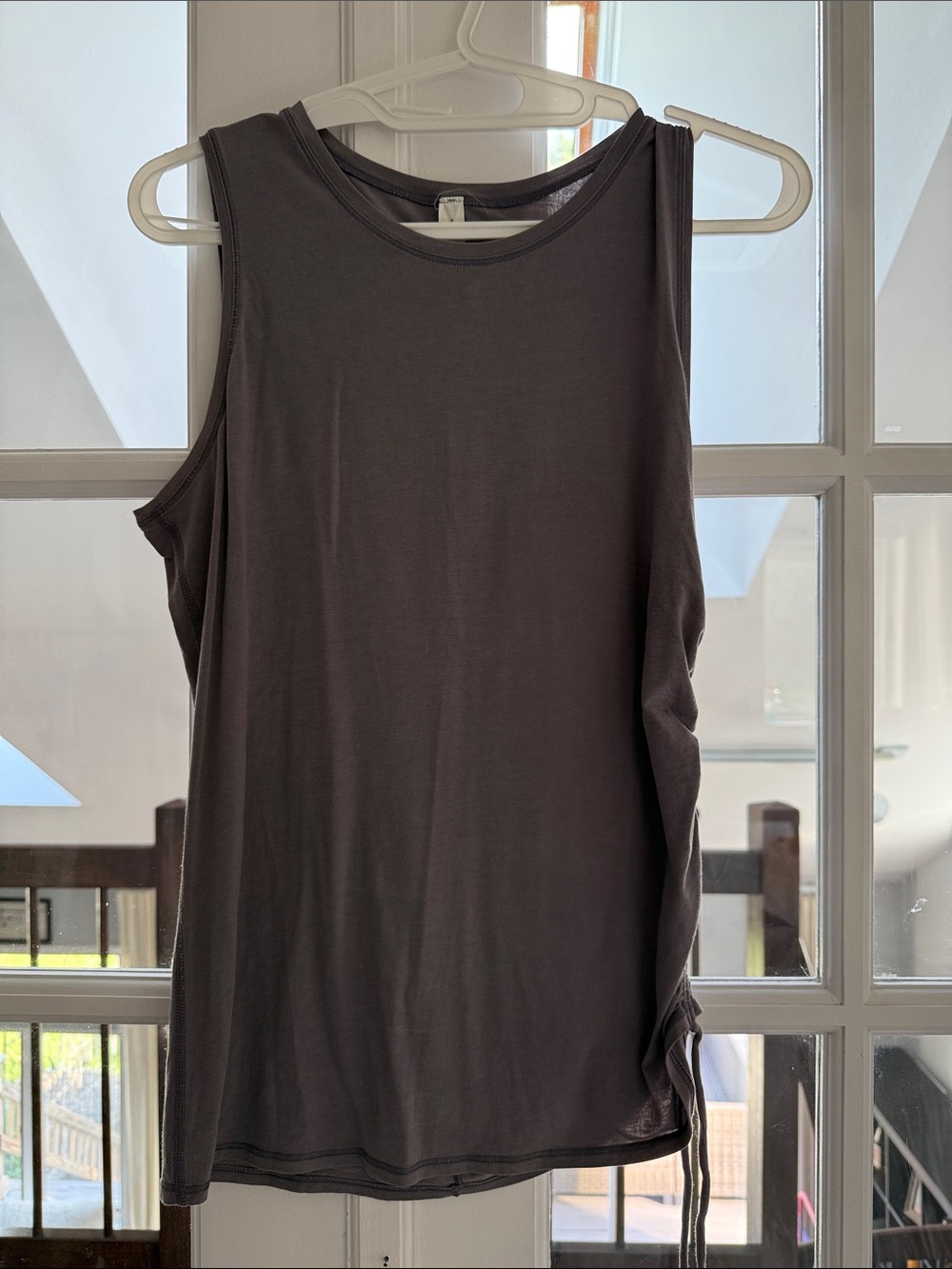 28. lululemon side scrunch tank